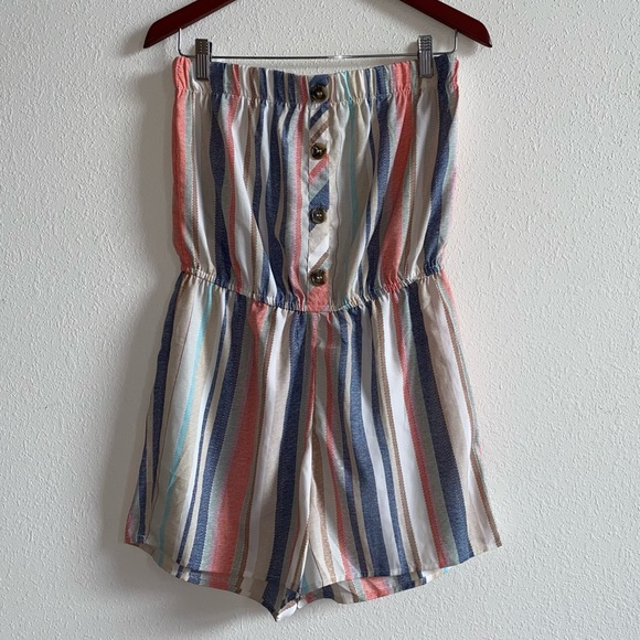 strapless romper - Picture 9 of 11